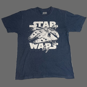Star Wars Iconic Millennial Falcons and TIE Fighters Dogfight T-Shirt